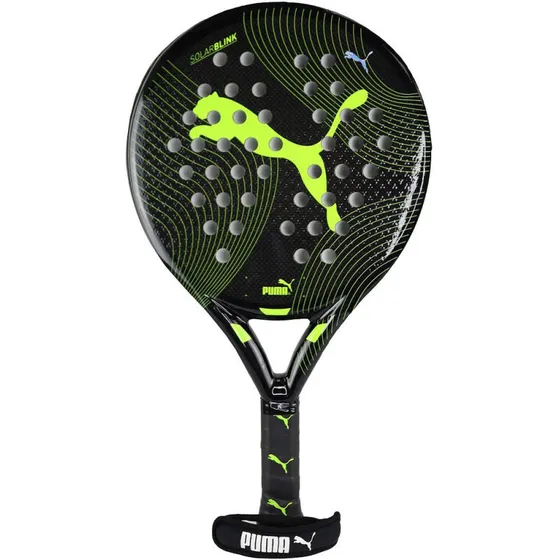 Puma SolarBLINK Control Padelbat – Sort/Neongrøn