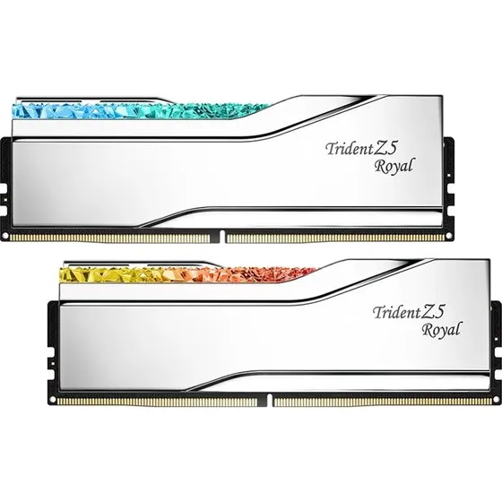 G.Skill Trident Z5 Royal DDR5 6400 MHz 96GB CL32 Sølv med RGB