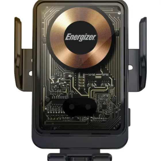 Energizer ECA008 Trådløs Biloplader 15W, USB-C, Sort