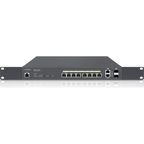EnGenius ECS1112FP 8-port PoE+ Cloud Switch