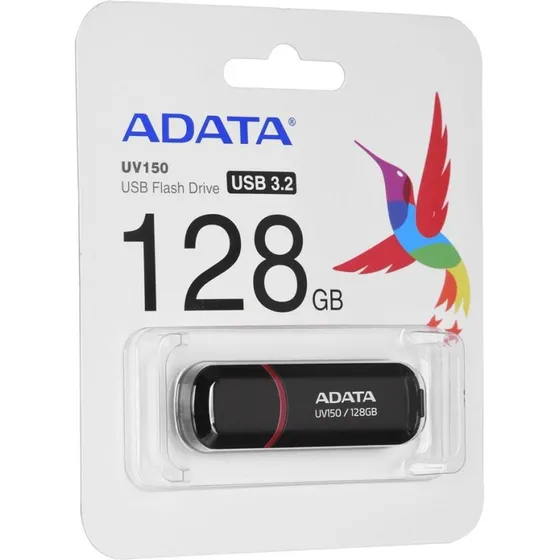 ADATA UV150 128 GB USB 3.2 Gen 1, sort