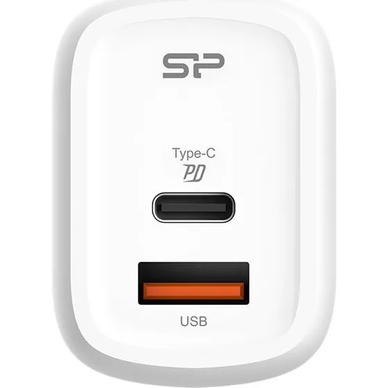 Silicon Power QM25 30W USB-C & USB Adapter, Hvid
