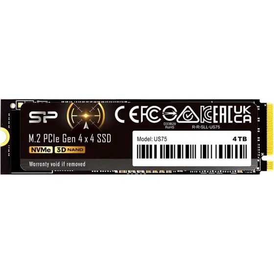 Silicon Power US75 4 TB M.2 NVMe SSD, PCIe 4.0