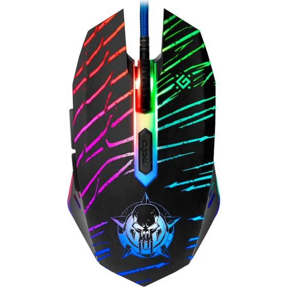 Defender DARK AGENT GM-590L Kablet Gaming Mus, Sort, 12800 DPI