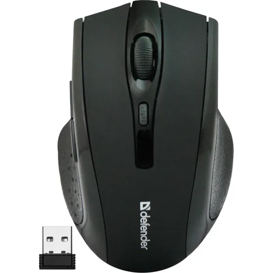 Defender Accura MM-665 Trådløs Gaming Mus, 1600DPI, Sort