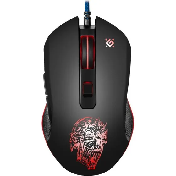 Defender GM-927 Sleipnir Gaming Mus, USB-A, 6 Knapper, Sort med Baggrundslys