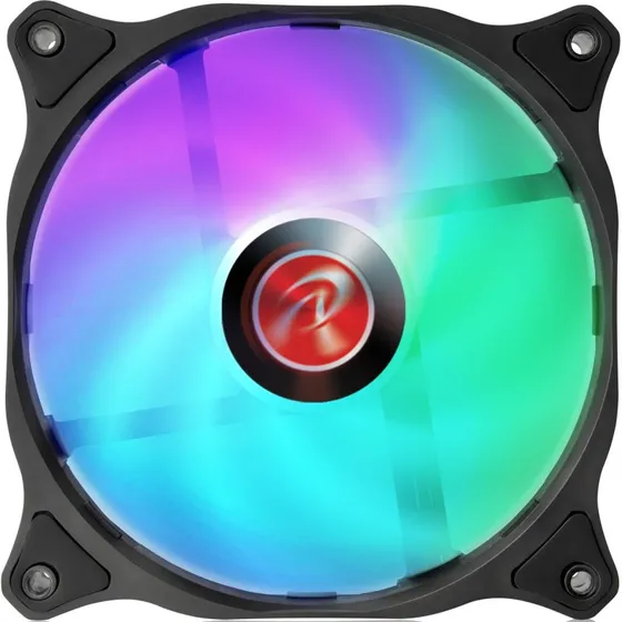 RAIJINTEK EOS 12 RBW ADD 2-pack 120 mm Sort