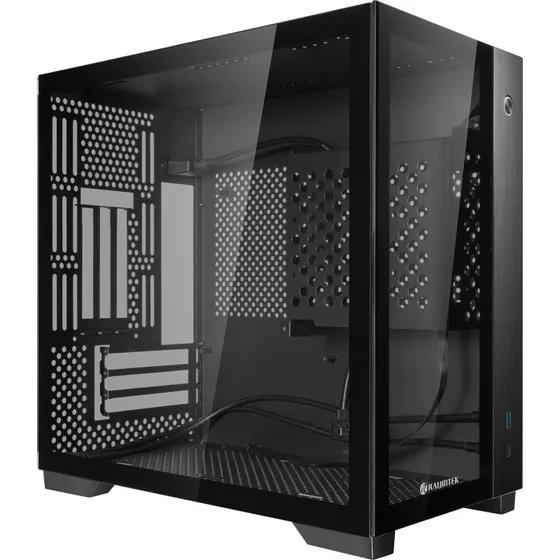 RAIJINTEK PAEAN Mini Tower, Sort, Mini-ITX