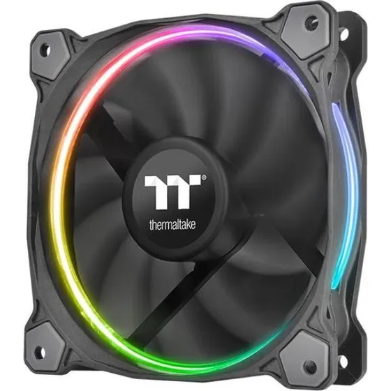 Thermaltake Riing 12 RGB 12 cm Sort Kabinetventilator