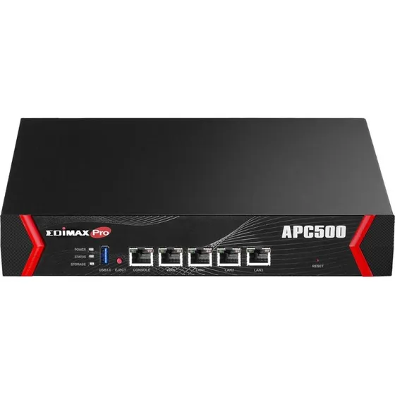 Edimax APC500 Wireless AP Controller, 4-port 1GbE, rackmonterbar