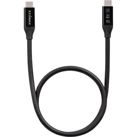 Edimax UC4 USB4/Thunderbolt 3 Kabel 1m, Sort