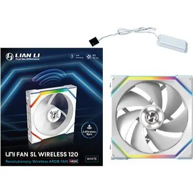 Lian Li UNI FAN SL Wireless 120mm Hvid Kabinet Blæser