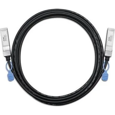 Zyxel DAC10G-3M SFP+ 10GbE-netværkskabel, 3 m, sort