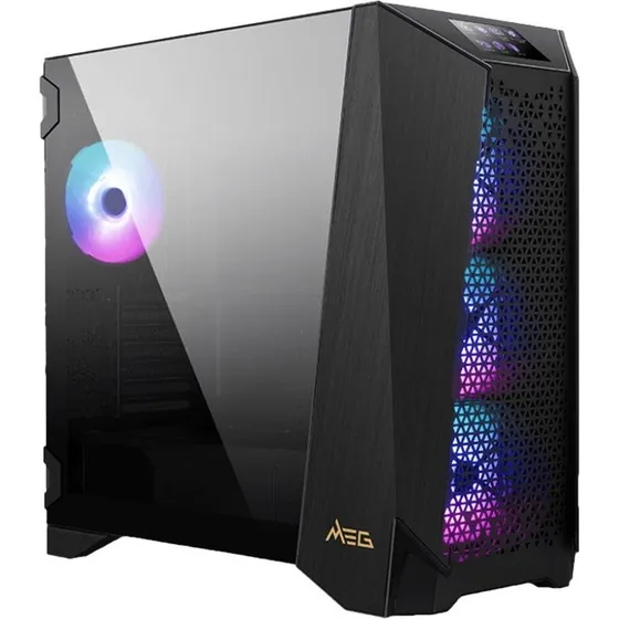 MSI MEG PROSPECT 700R Tower, Sort, Udvidet ATX