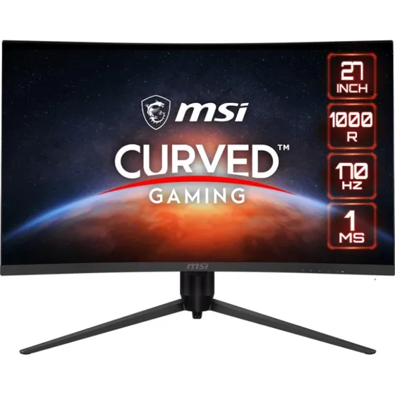 MSI G271CQPDE E2 27" kurvet gaming-skærm 2K 170Hz