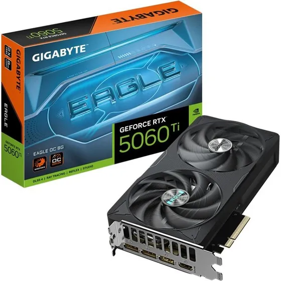 Gigabyte GeForce RTX 5060 Ti EAGLE OC 8G GDDR7, PCIe 5.0