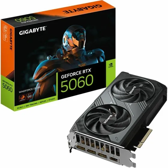 Gigabyte GeForce RTX 5060 WindForce OC 8G GDDR7
