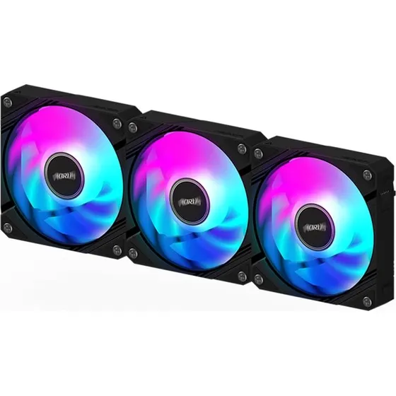 AORUS Fan 3-pack 120 mm Sort