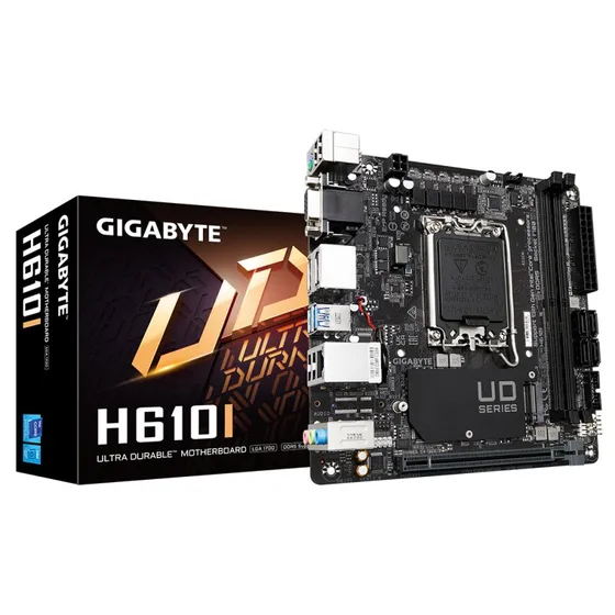 Gigabyte H610I Mini-ITX LGA1700 DDR5 Bundkort