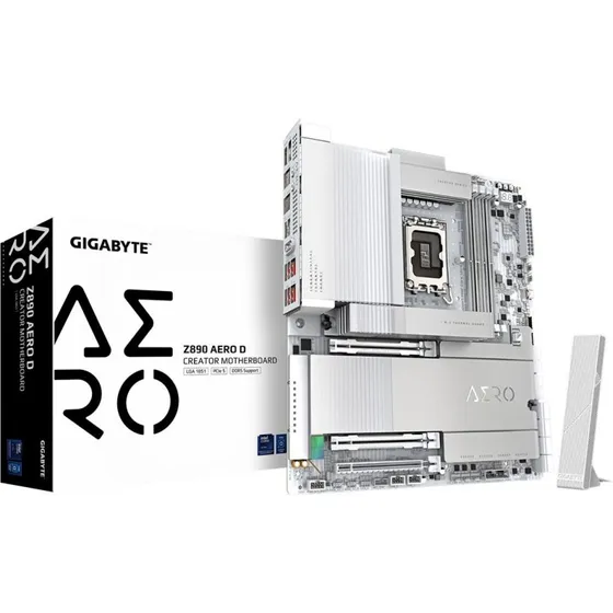 Gigabyte Z890 AERO D Bundkort LGA1851 DDR5 WiFi 7