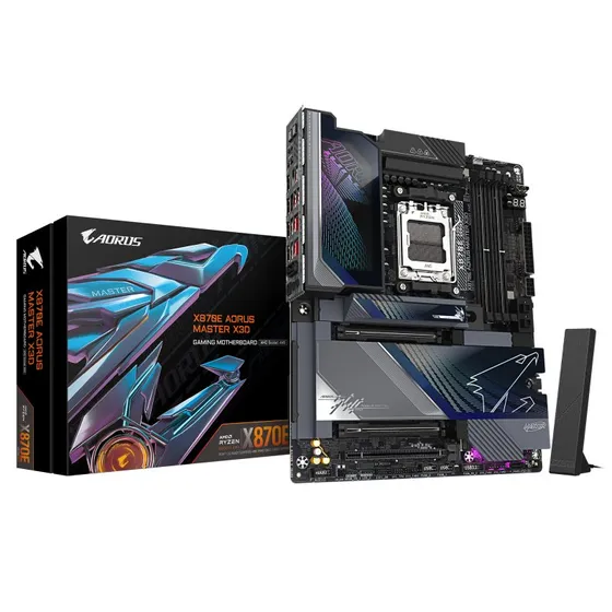GIGABYTE X870E AORUS MASTER X3D AM5 ATX