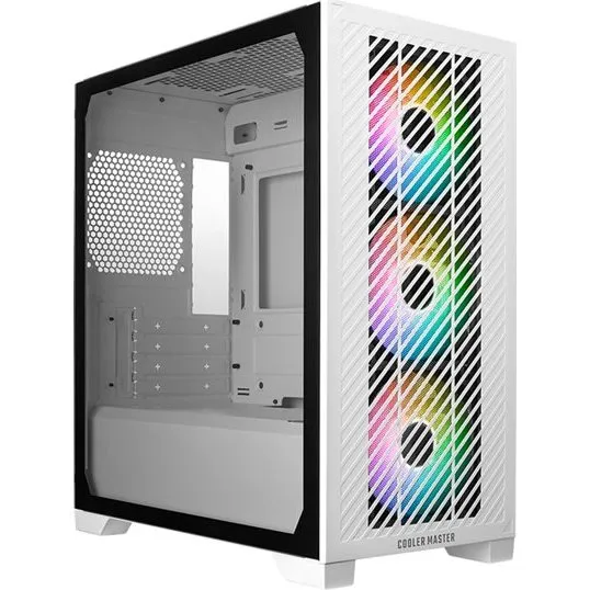 Cooler Master Elite 301 Hvid Micro ATX Kabinet med Glasvindue