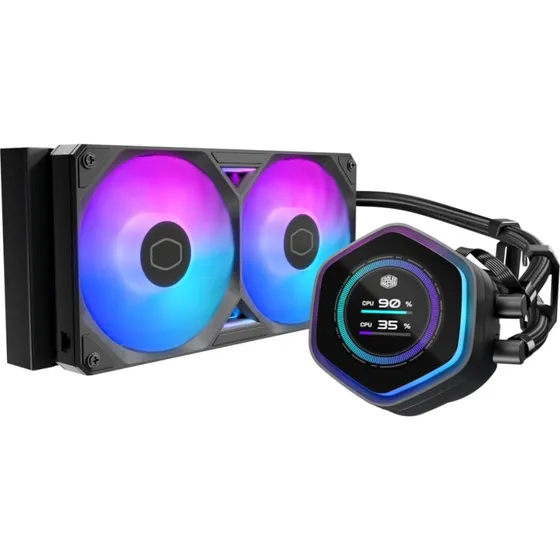 Cooler Master MasterLiquid Atmos II 240mm ARGB Vandkøler Sort