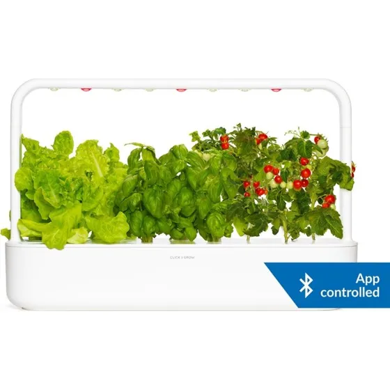 Click & Grow Smart Garden 9 Pro-startsæt (Hvid)