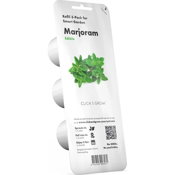 Click & Grow Smart Garden Refill 3-pack Marjoram