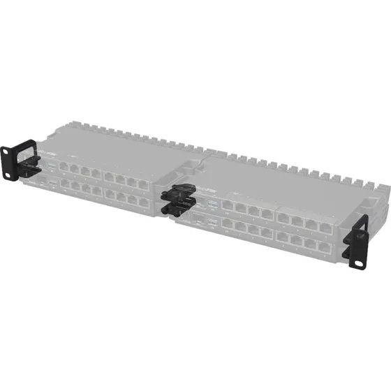 MikroTik K-79 Rackmonteringskit 1U, sort til RB5009UG+S+IN