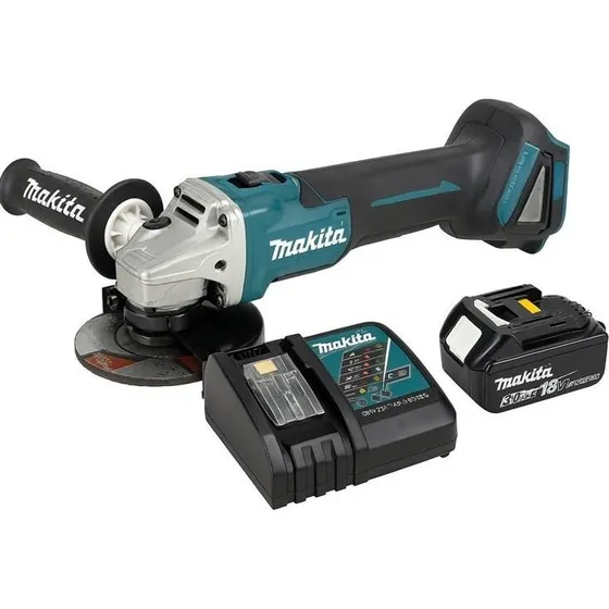 Makita Vinkelsliber 18V 3,0Ah med lader