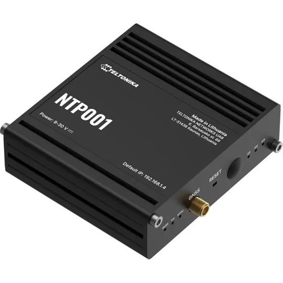 Teltonika NTP001 NTP Netværkstidsserver, 100Mb LAN, vægmonteret