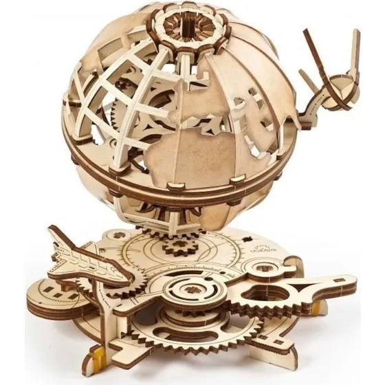 UGears Globus 3D Træmodel - 184 dele