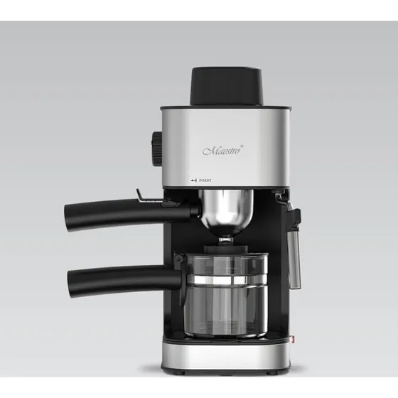 Maestro MR-411 Espressomaskine 800 W, rustfri stål, sort