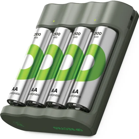 GP Batteries Recyko B441 med 4xAA 2100 mAh batterier