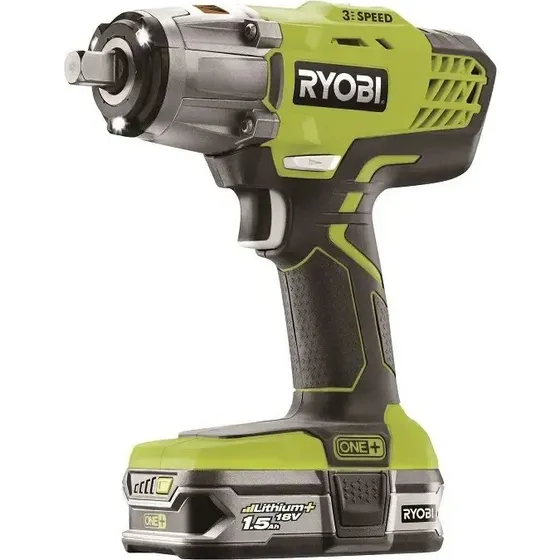 Ryobi R18IW3-120S Slagnøgle 18V med Batteri og Lader