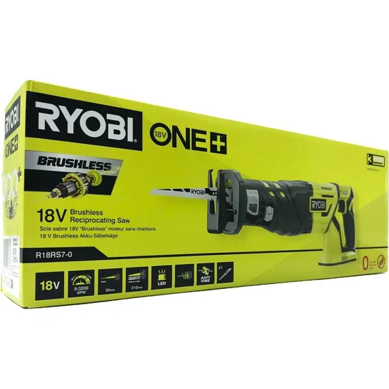 Ryobi One+ R18RS7-0 Bajonetsav 18V uden batteri