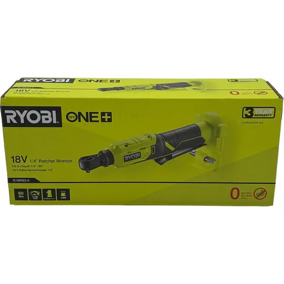 Ryobi R18RW2-0 ONE+ Akku Skraldenøgle 1/4" (18V)