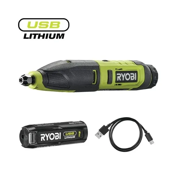 Ryobi RPC4-120G Graveringssæt 4V USB Lithium