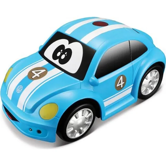 BB Junior Ny Beetle Blå Fjernstyret Bil, 21 cm, 18 måneder+