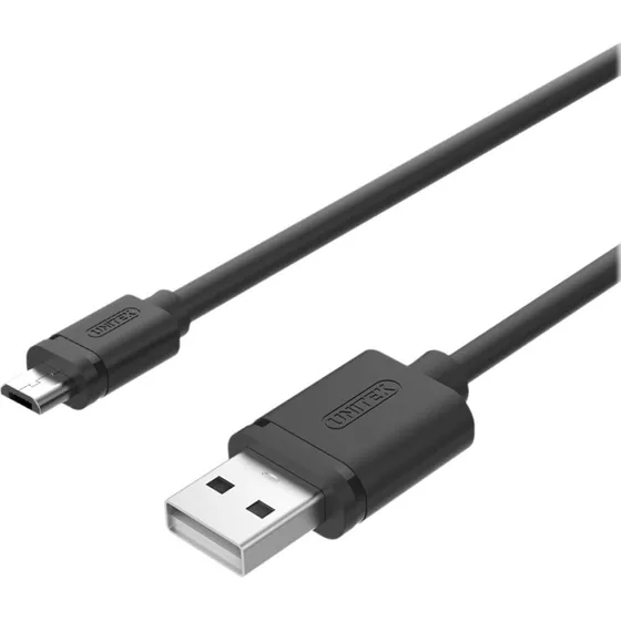Unitek Y-C455GBK USB-kabel 2m sort