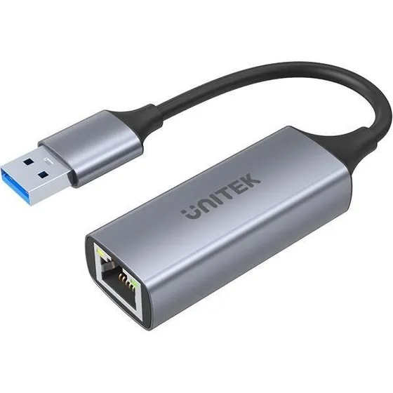 UNITEK U1309A USB til Ethernet adapter, grå