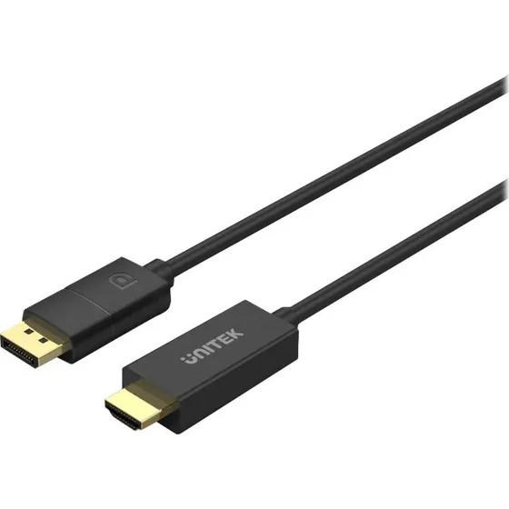 Unitek DisplayPort/HDMI Adapter 1,8m Sort