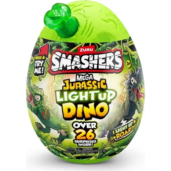 Zuru Smashers Mega Jurassic Light Up Dino (74108)