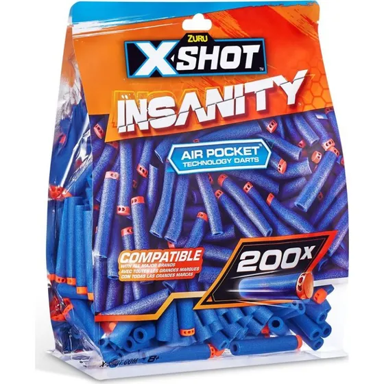 Zuru X-Shot Insanity Pile, 200 stk