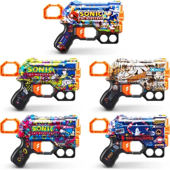 Xshot Skins Sonic Menace med 8 darts