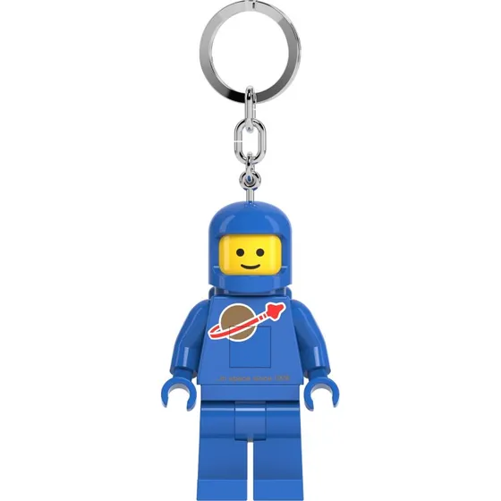 LEGO Astronaut-nøglering med lys – blå, 8 cm