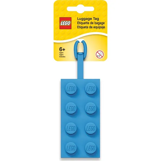 LEGO 5005543 Blåt 2x4-bagagemærke