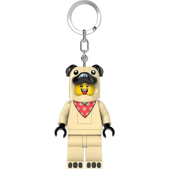 LEGO Minifigures LED Nøglering Mops