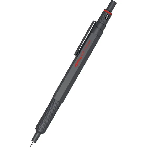 Rotring 600 Mekanisk Blyant 0,5 mm Mørk Sten